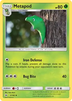 Metapod 2 Normal
