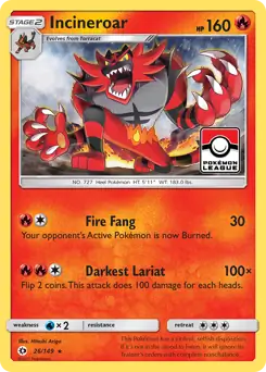 Incineroar 26 Normal