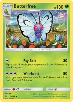 Butterfree 3 Normal