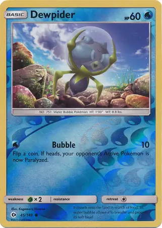 Dewpider Reverse Holo 45 Normal
