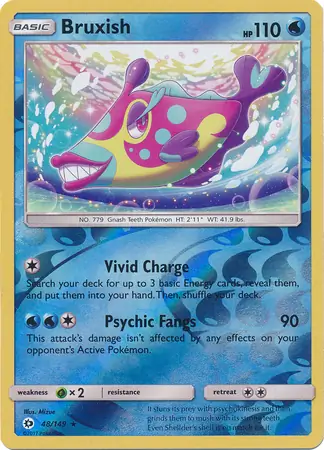 Bruxish Reverse Holo 48 Normal