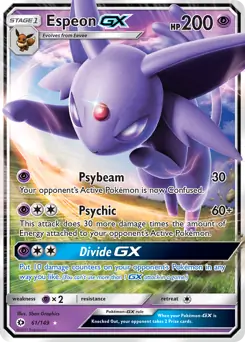 Espeon GX 61 Normal