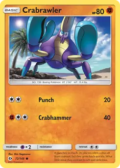 Crabrawler 72 Normal