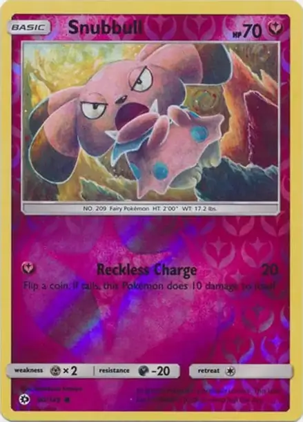 Snubbull Reverse Holo 90 Normal