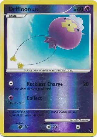 Drifloon Reverse Holo 103 Normal