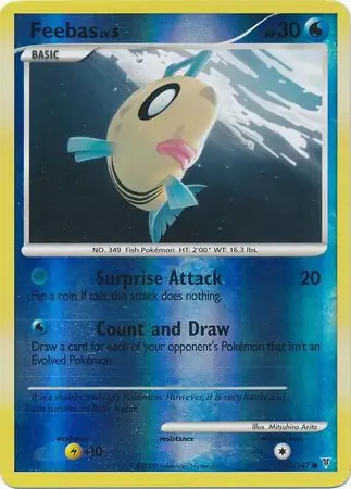 Feebas Reverse Holo 104 Normal