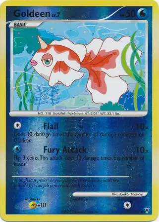 Goldeen Reverse Holo 107 Normal