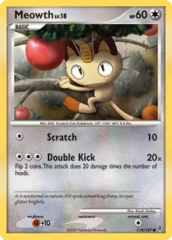 Meowth 114 Normal
