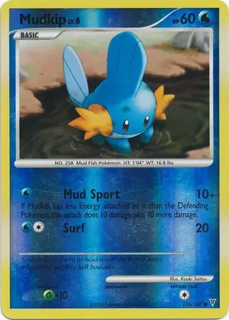 Mudkip Reverse Holo 116 Normal
