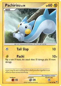 Pachirisu 118 Normal