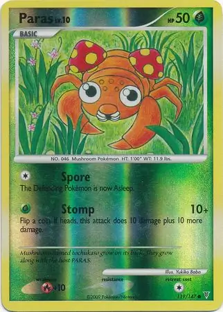 Paras Reverse Holo 119