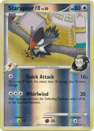 Staraptor FB Reverse Holo 11
