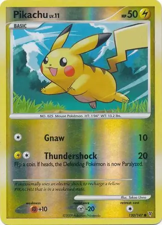 Pikachu Reverse Holo 120