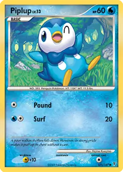 Piplup 121 Normal
