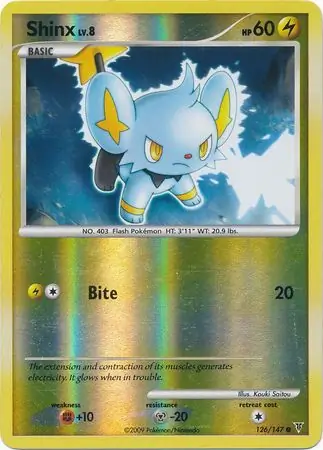 Shinx Reverse Holo 126 Normal