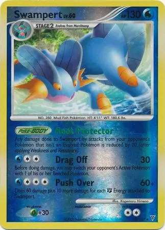 Swampert Reverse Holo 12