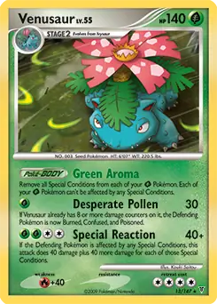 Venusaur Holo 13 Normal