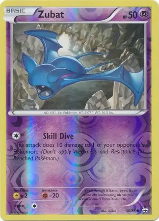 Zubat Reverse Holo 133 Normal