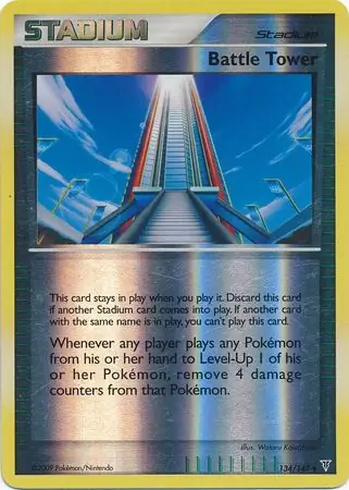 Battle Tower Reverse Holo 134 Normal