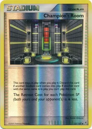 Champion's Room Reverse Holo 135 Normal