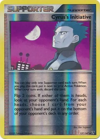 Cyrus's Initiative Reverse Holo 137 Normal