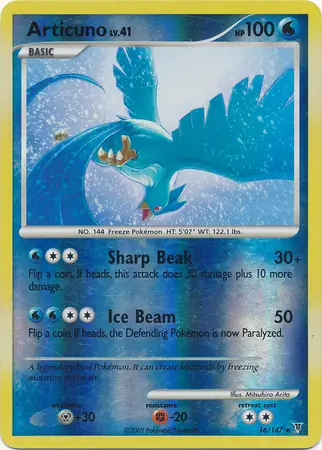 Articuno Reverse Holo 16