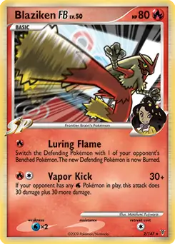 Blaziken FB Holo 2 Normal