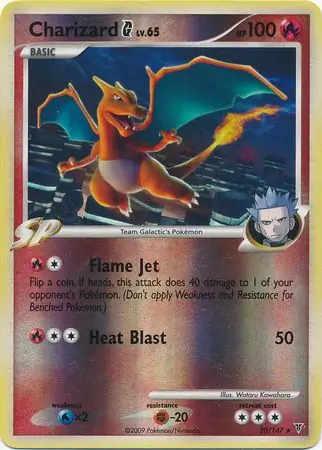 Charizard G Reverse Holo 20
