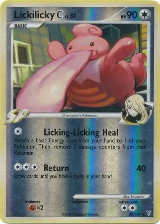 Lickilicky C Reverse Holo 30 Normal