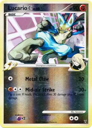 Lucario C Reverse Holo 31 Normal