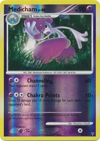 Medicham Reverse Holo 34 Normal