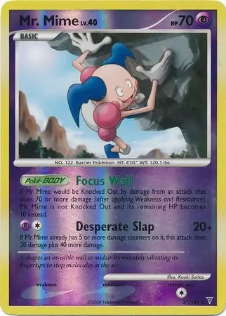 Mr. Mime Reverse Holo 37 Normal
