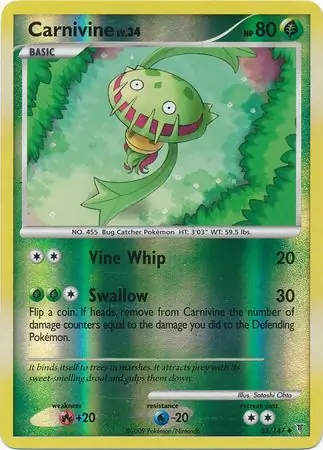 Carnivine Reverse Holo 53