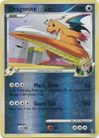 Dragonite FB Reverse Holo 56 Normal