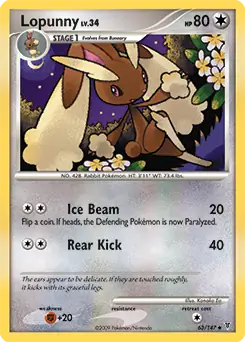 Lopunny 63 Normal