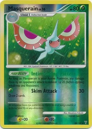 Masquerain Reverse Holo 68 Normal