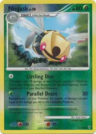 Ninjask Reverse Holo 73 Normal
