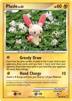 Plusle 76 Normal
