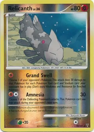Relicanth Reverse Holo 79