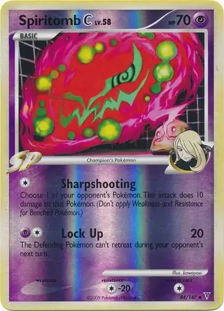 Spiritomb C Reverse Holo 84