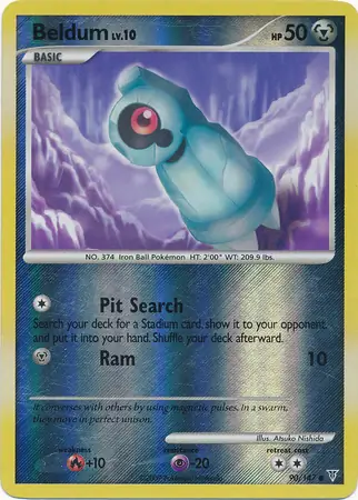 Beldum Reverse Holo 90 Normal