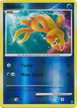 Buizel Reverse Holo 92 Normal