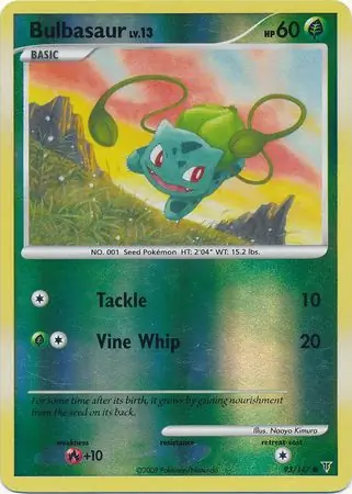 Bulbasaur Reverse Holo 93 Normal