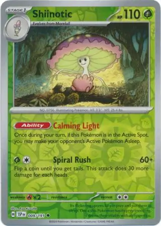 Shiinotic Reverse Holo 009 Normal