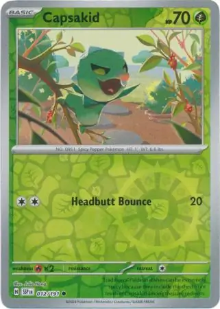 Capsakid Reverse Holo 012 Normal