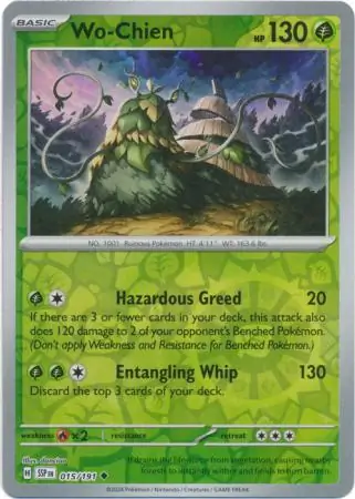 Wo-Chien Reverse Holo 015 Normal