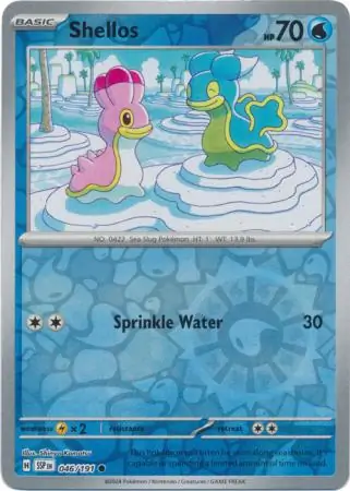 Shellos Reverse Holo 046 Normal