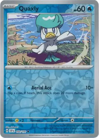 Quaxly Reverse Holo 050 Normal