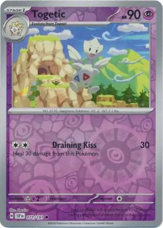 Togetic Reverse Holo 071