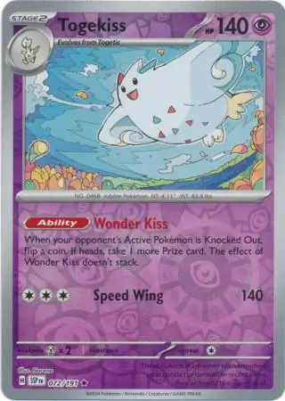 Togekiss Reverse Holo 072 Normal